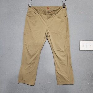 Ll Bean Pants Mens Size 36 X 30  Convertible Nylon Hiking Outdoor Reflective